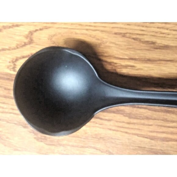 Debra's Kitchen Ladle HEAT RESISTANT 13" double spout Made in USA curved handle - Picture 2 of 9